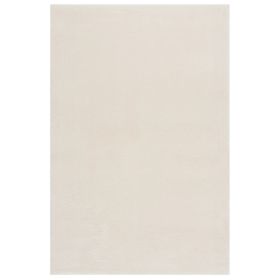 Shaggy Rug Cream White 8'x11' Polyester